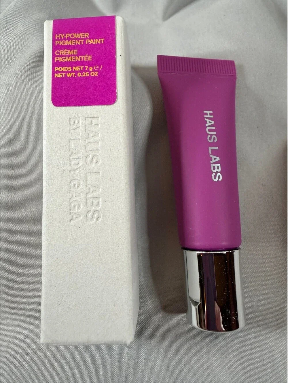 Haus Labs by Lady Gaga Hy-Power Pigment Paint in Fuchsia Matte
